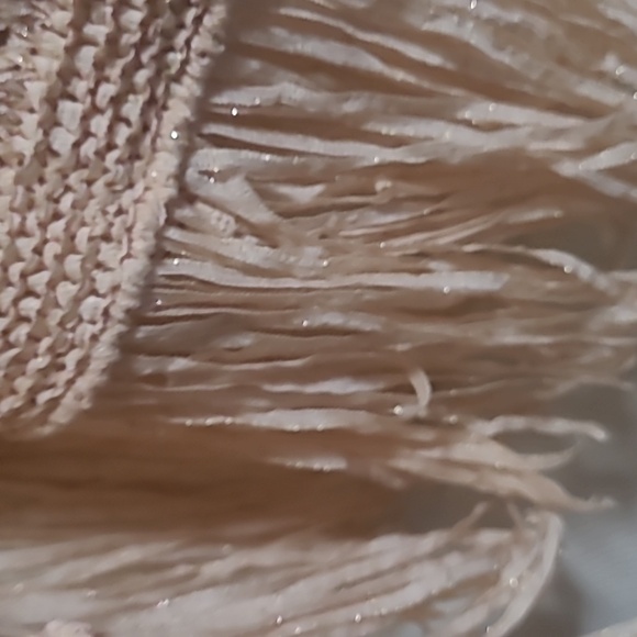 Chico's travelers sweater jacket with fringes no pockets - Picture 10 of 11